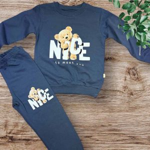 Σετ Παιδικές Φόρμες με σχέδιο αρκουδάκι NICE2